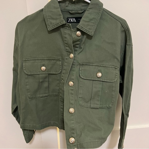 Zara Green Jacket - Picture 2 of 4
